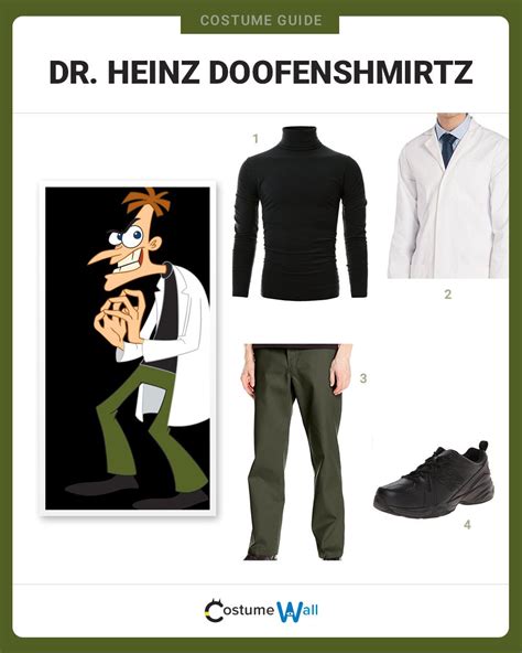 doofenshmirtz cosplay|Dr. Heinz Doofenshmirtz Costume Guide for Cosplay。